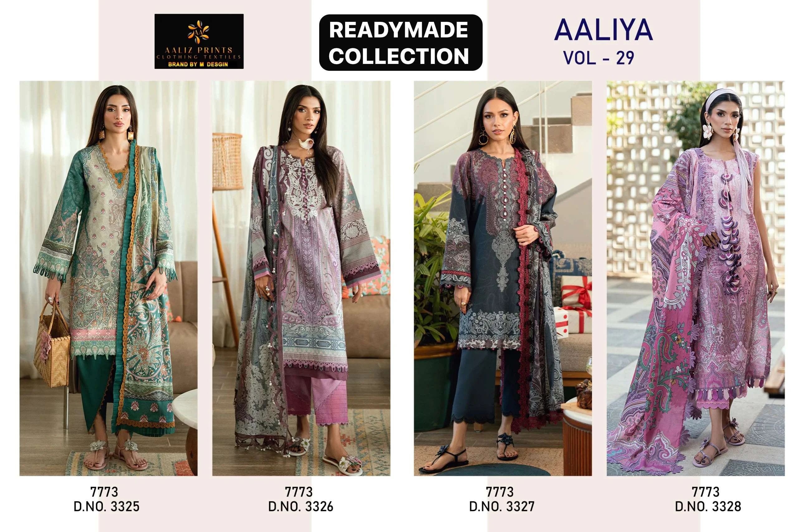 Aaliz Print Aaliya Vol 29 Ready Made Collection - Readymade Dress
