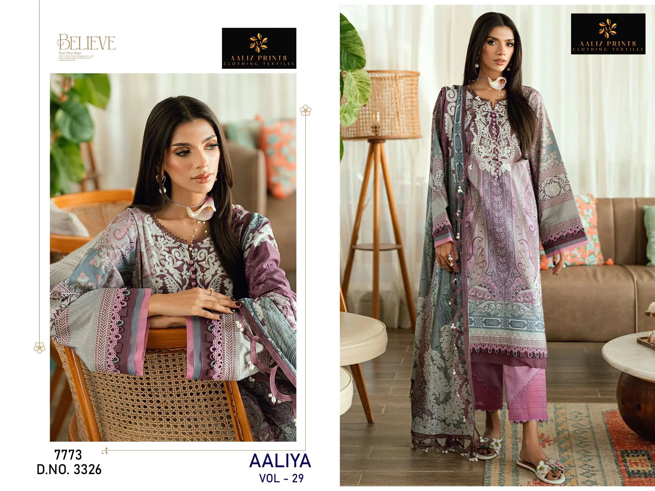 Aaliz Print Aaliya Vol 29 Ready Made Collection - Readymade Dress
