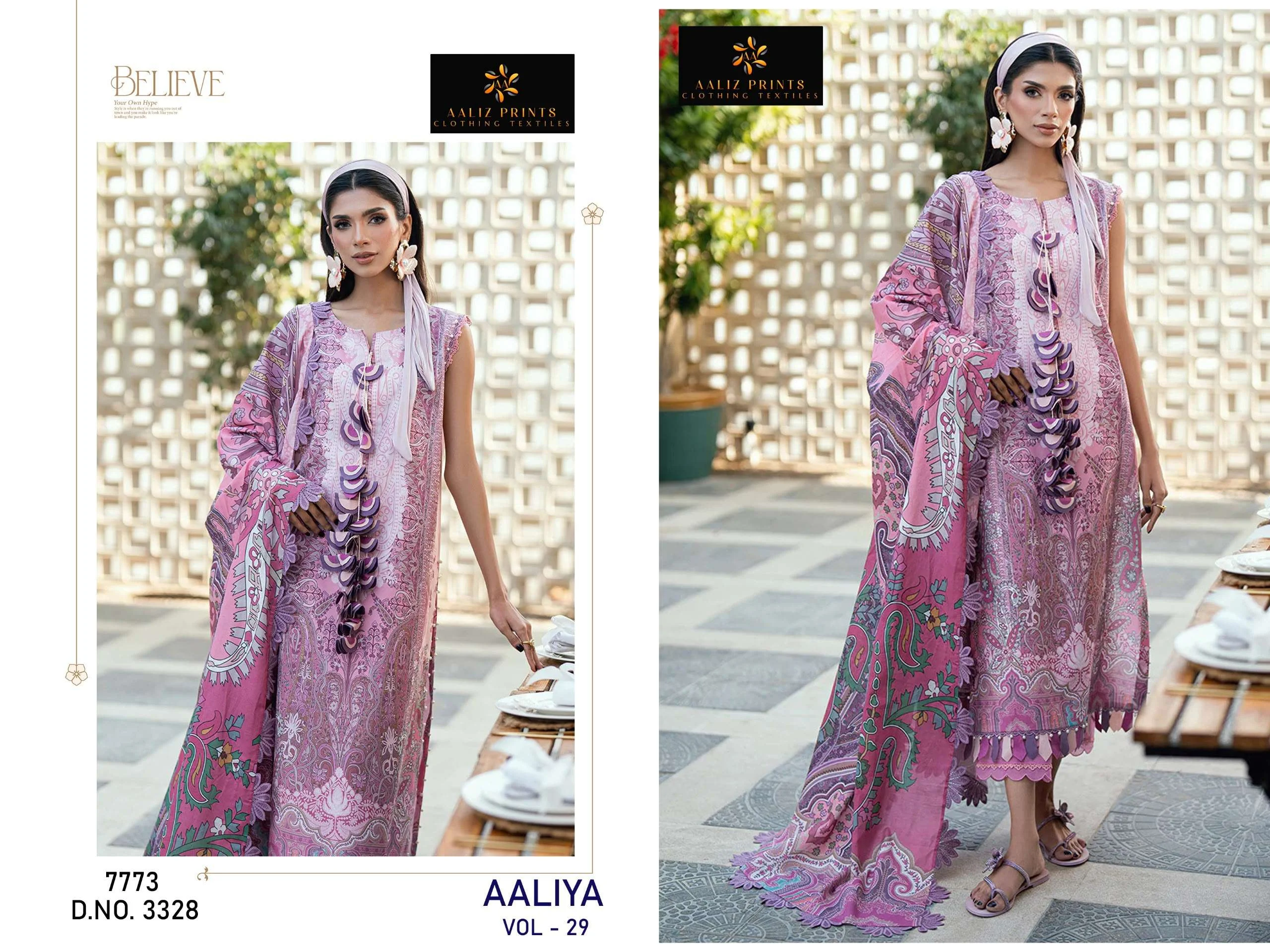 Aaliz Print Aaliya Vol 29 Ready Made Collection - Readymade Dress