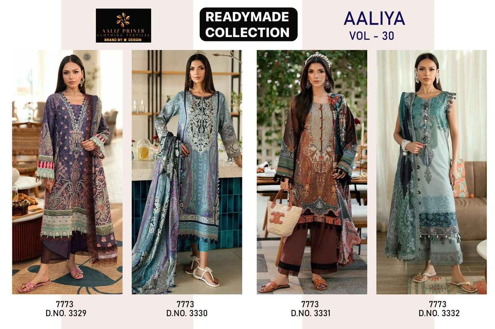 Aaliz Print Aaliya Vol 30 Ready Made Collection - Readymade Dress