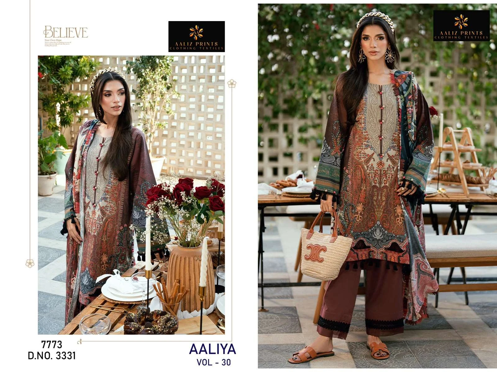 Aaliz Print Aaliya Vol 30 Ready Made Collection - Readymade Dress