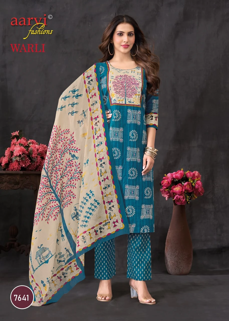 Aarvi Warli Vol 1 - Readymade Dress