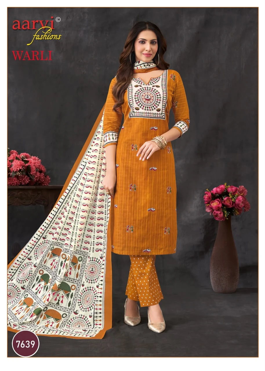 Aarvi Warli Vol 1 - Readymade Dress