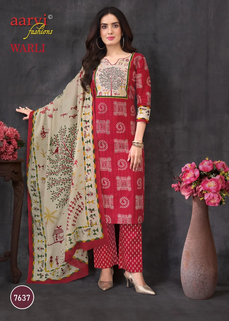 Aarvi Warli Vol 1 - Readymade Dress