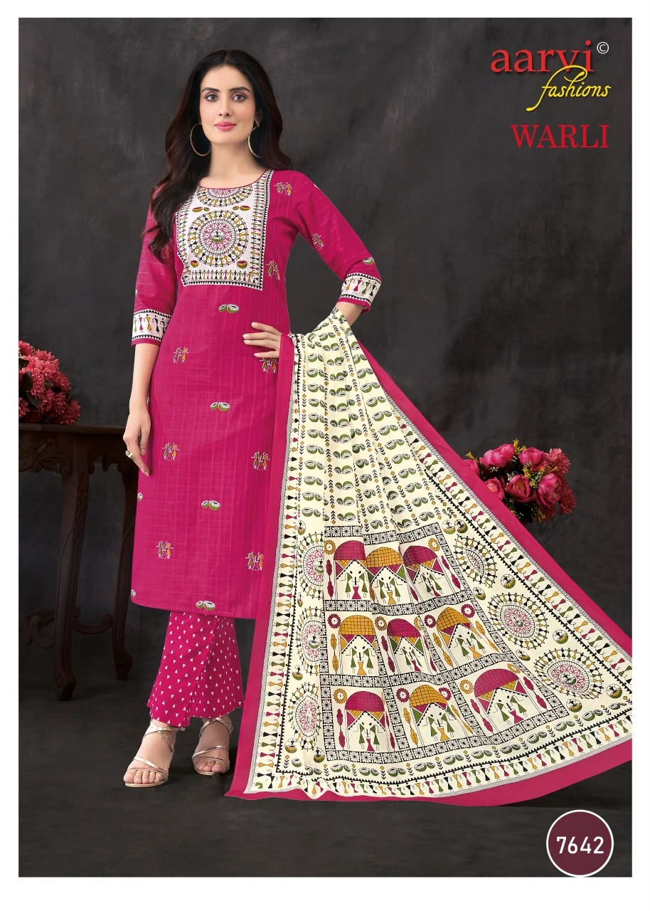 Aarvi Warli Vol 1 - Readymade Dress
