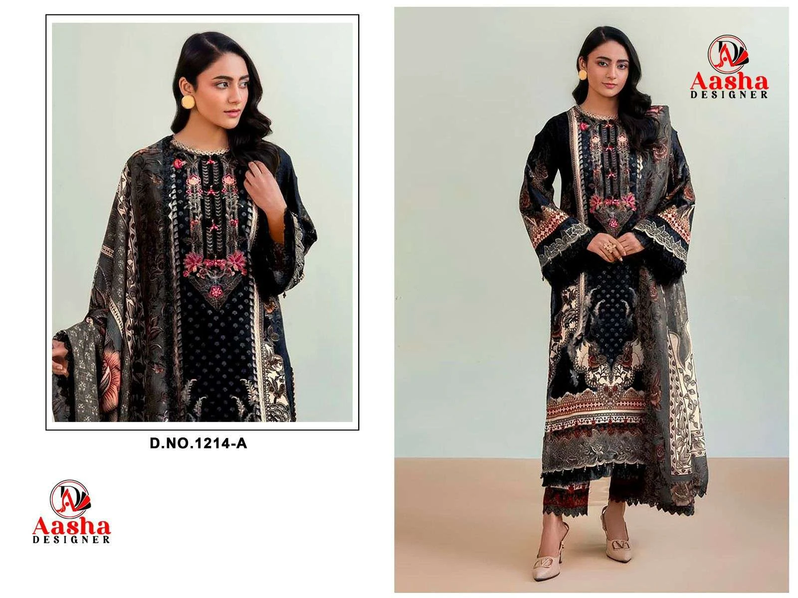 Aasha Designer D No 1214