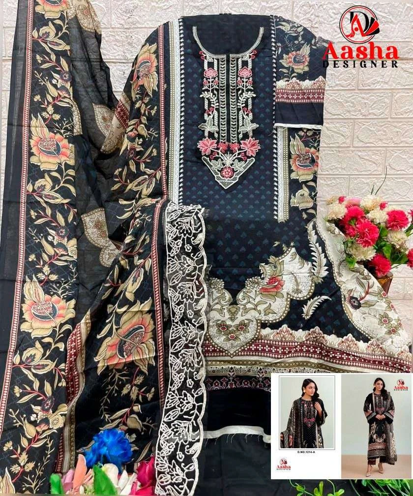 Aasha Designer D No 1214