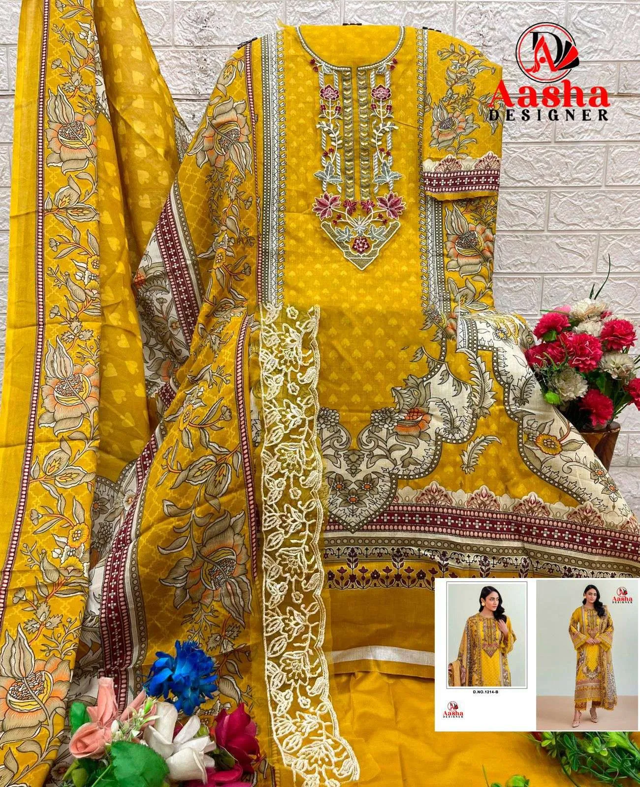 Aasha Designer D No 1214