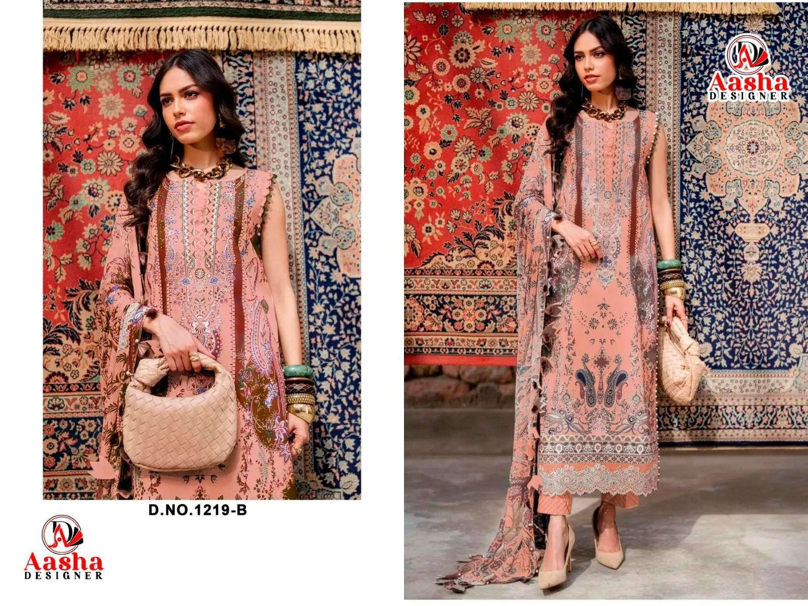Aasha Designer D No 1219 Ab
