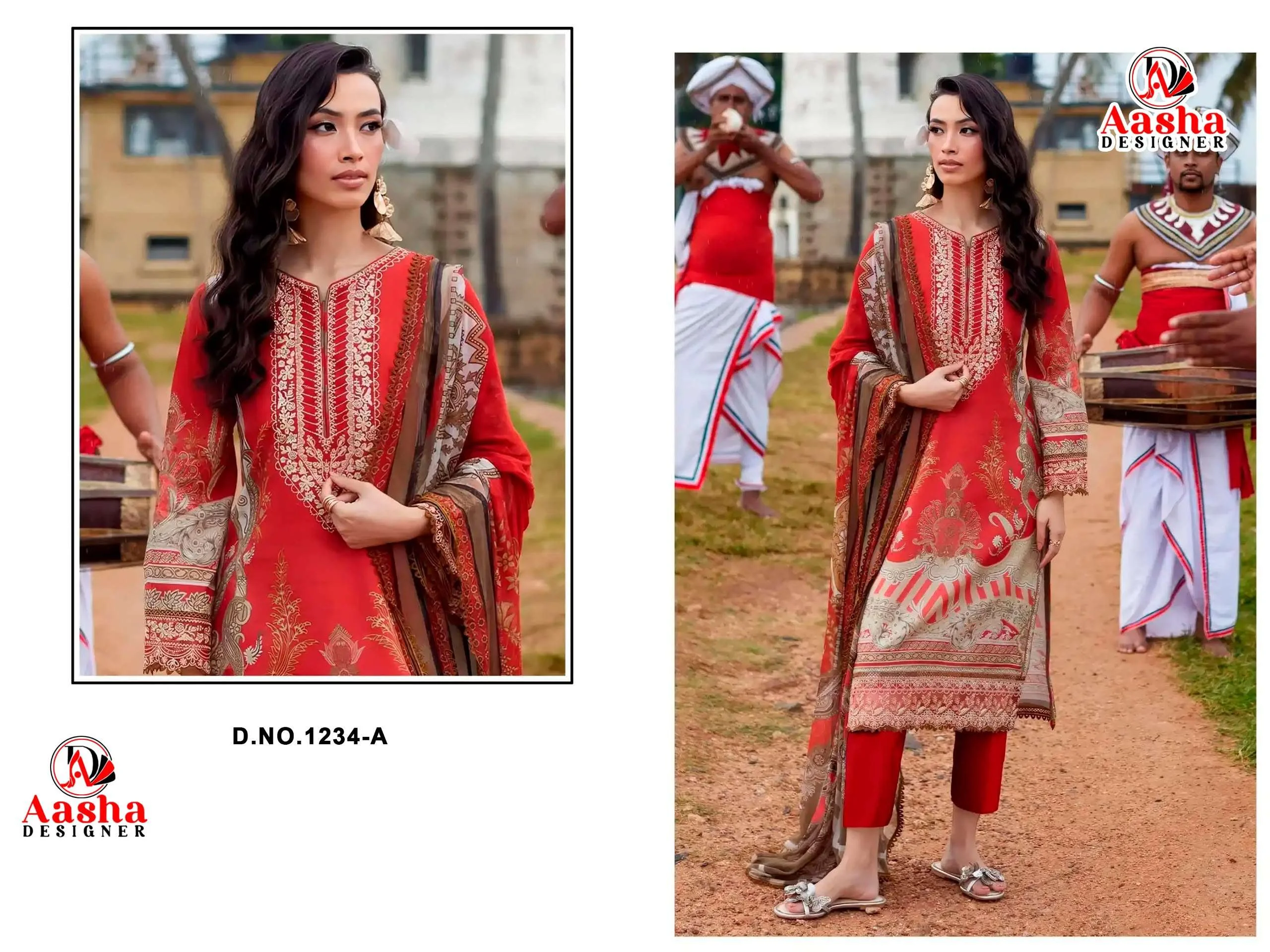 Aasha Designer D No 1234 Ab