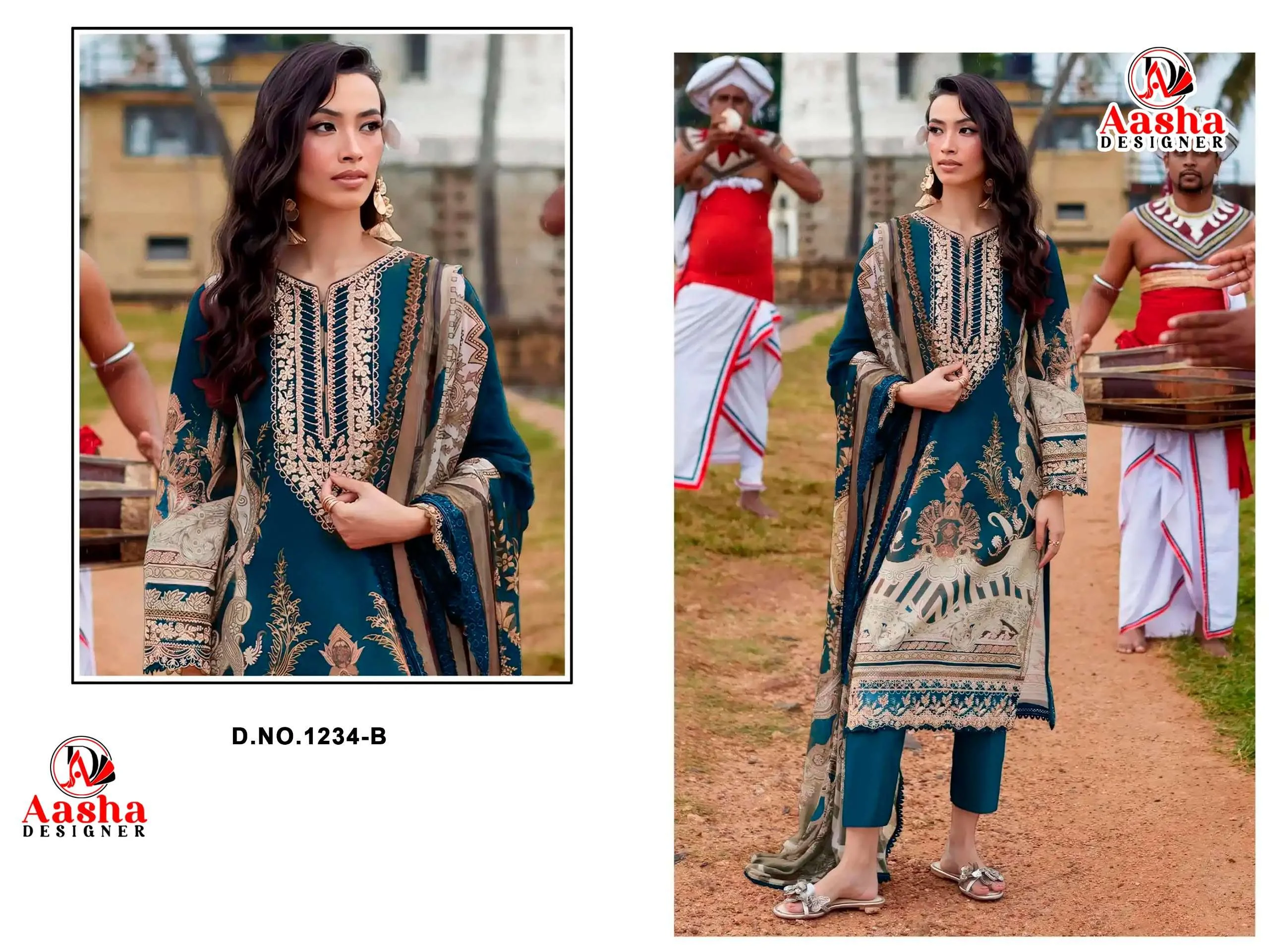 Aasha Designer D No 1234 Ab