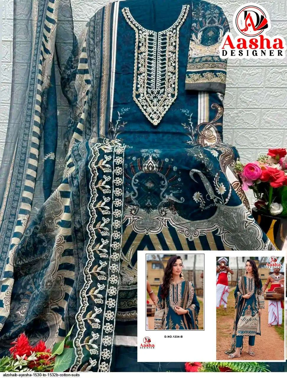 Aasha Designer D No 1234 Ab