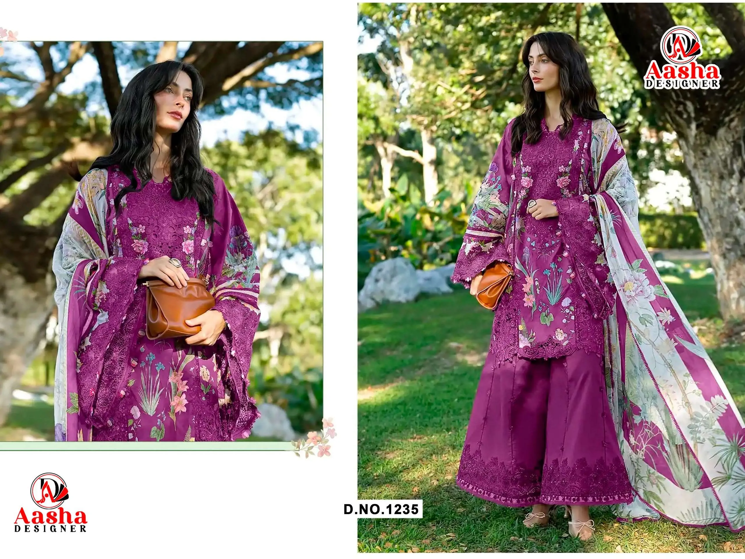 Aasha Designer D No 1235 & 1236