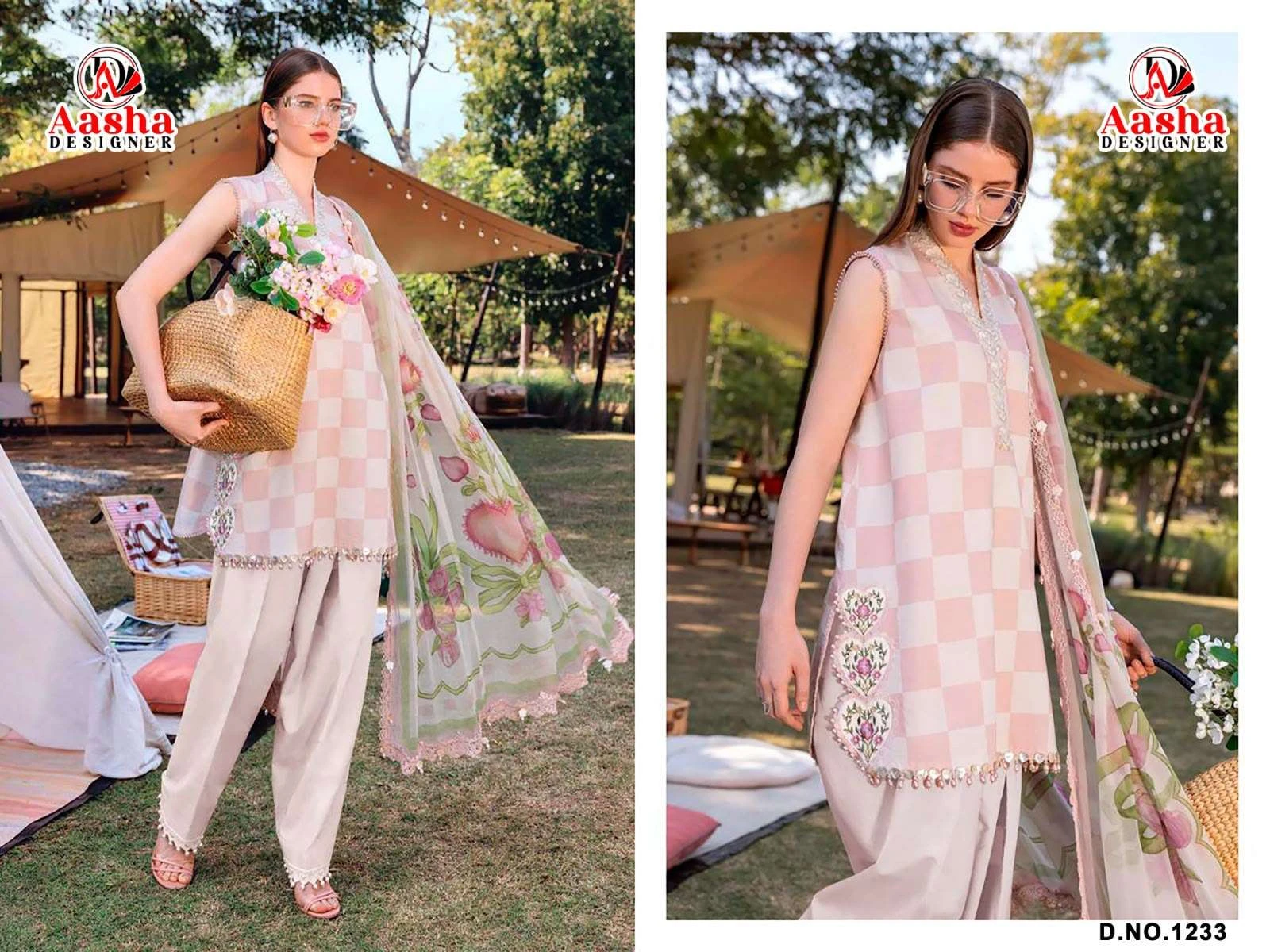 Aasha Designer D No D No 1232 & 1233
