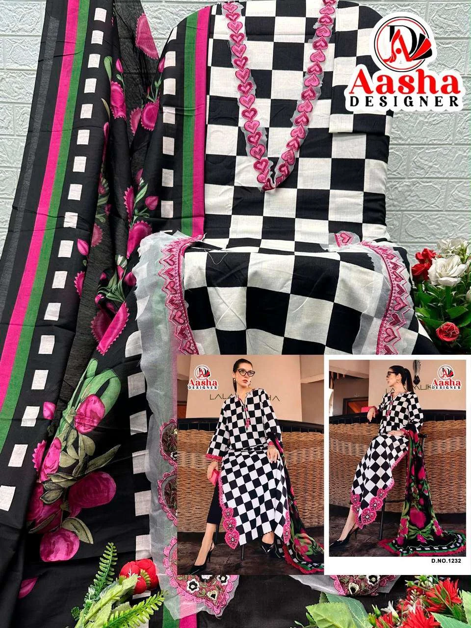 Aasha Designer D No D No 1232 & 1233