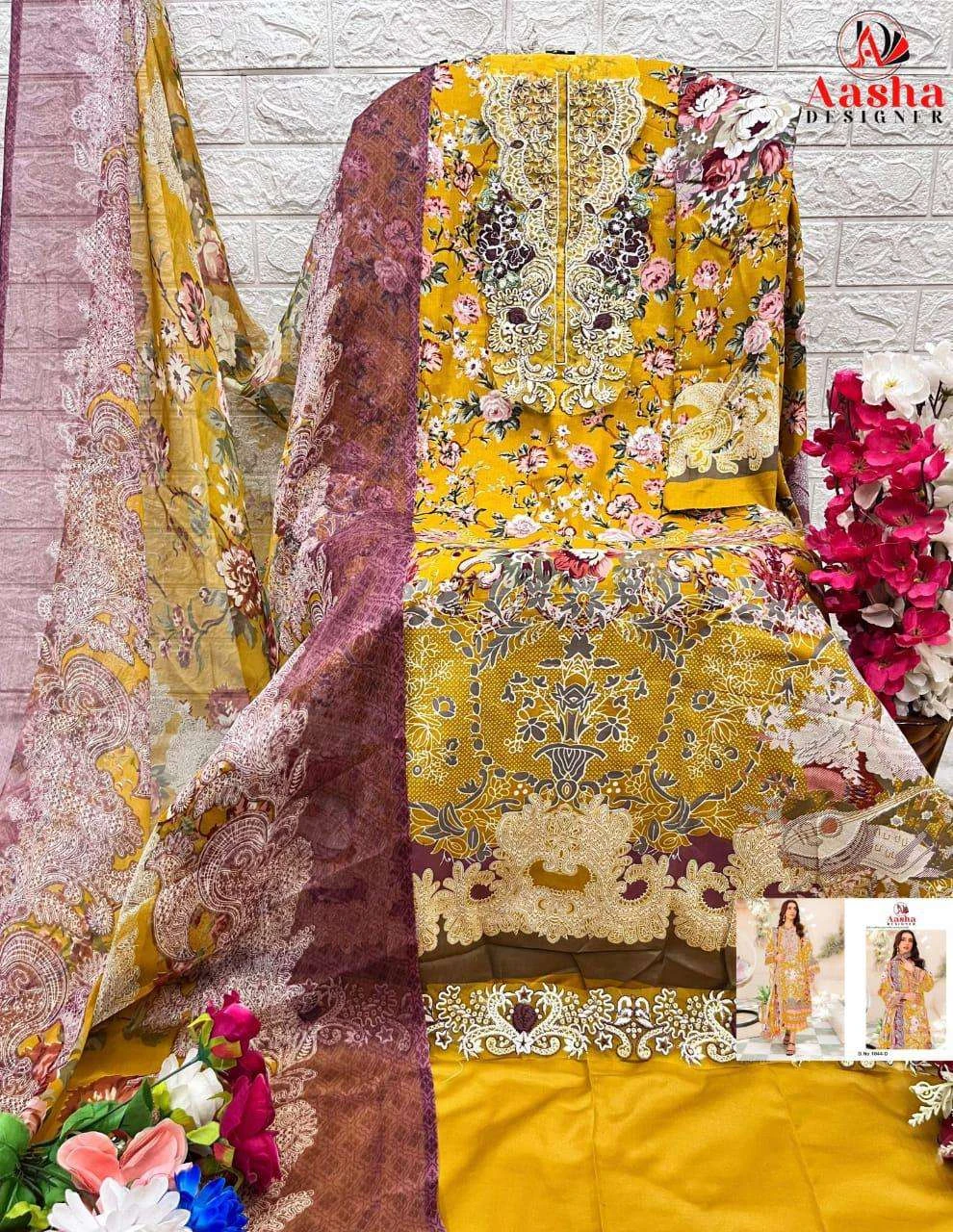 Aasha Designer Design No - 1044 Abcdg