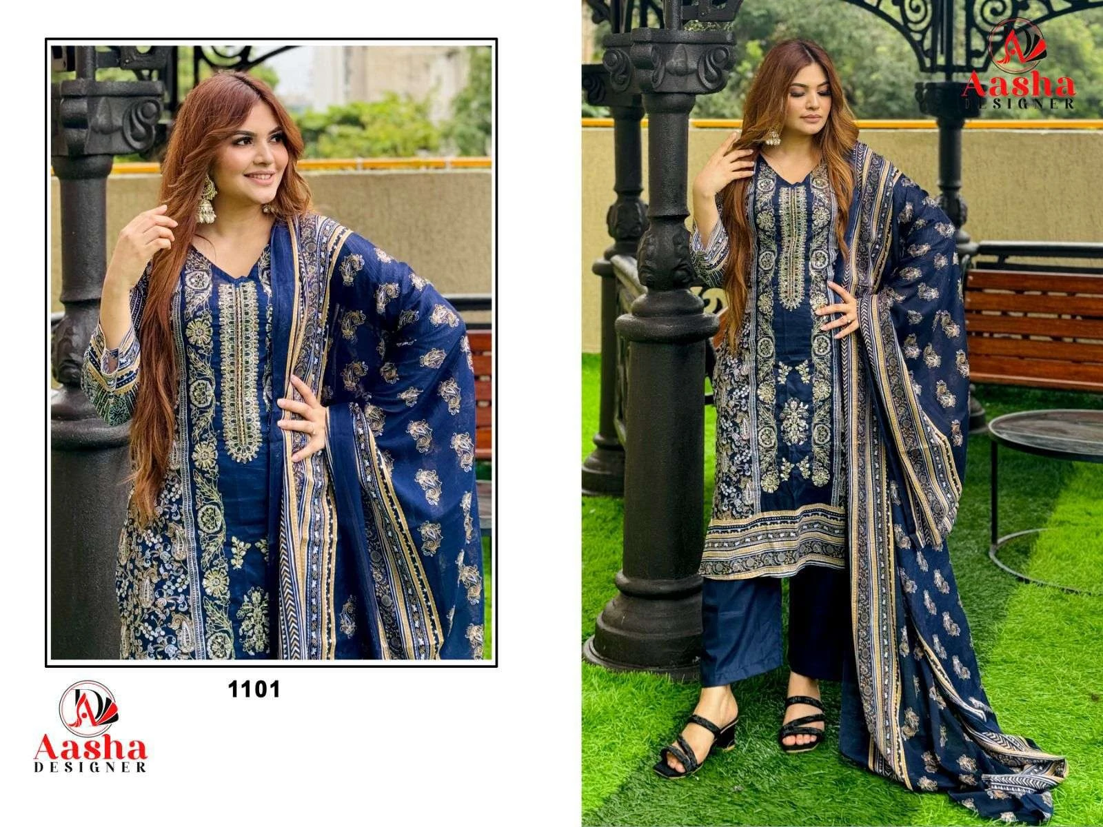 Aasha Designer Design No - 1101