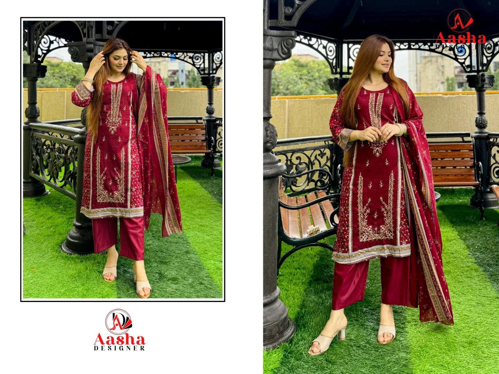 Aasha Designer Design No - 1102