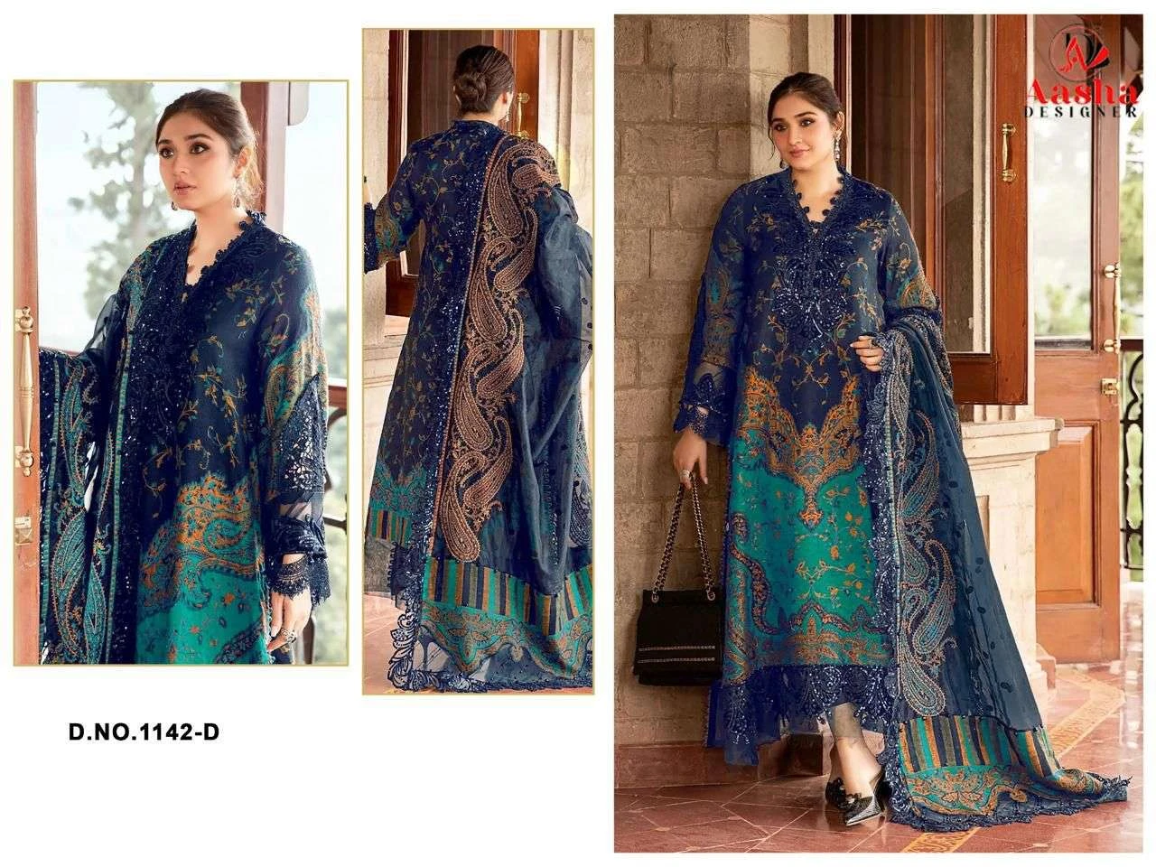Aasha Designer Design No - 1142 D