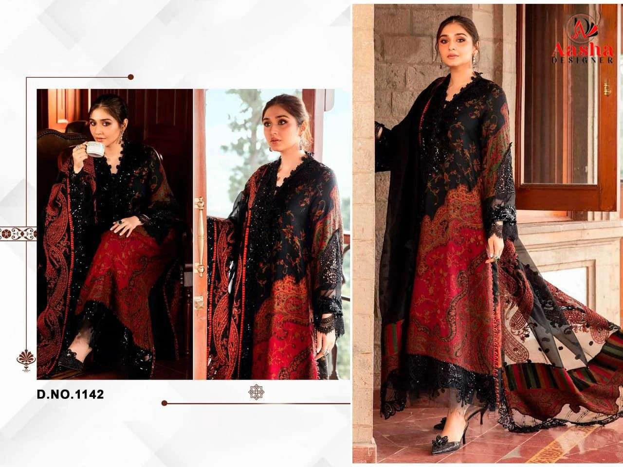 Aasha Designer Design No - 1142