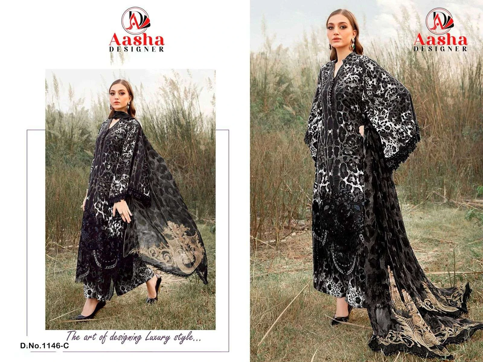 Aasha Designer Design No - 1146 Bc