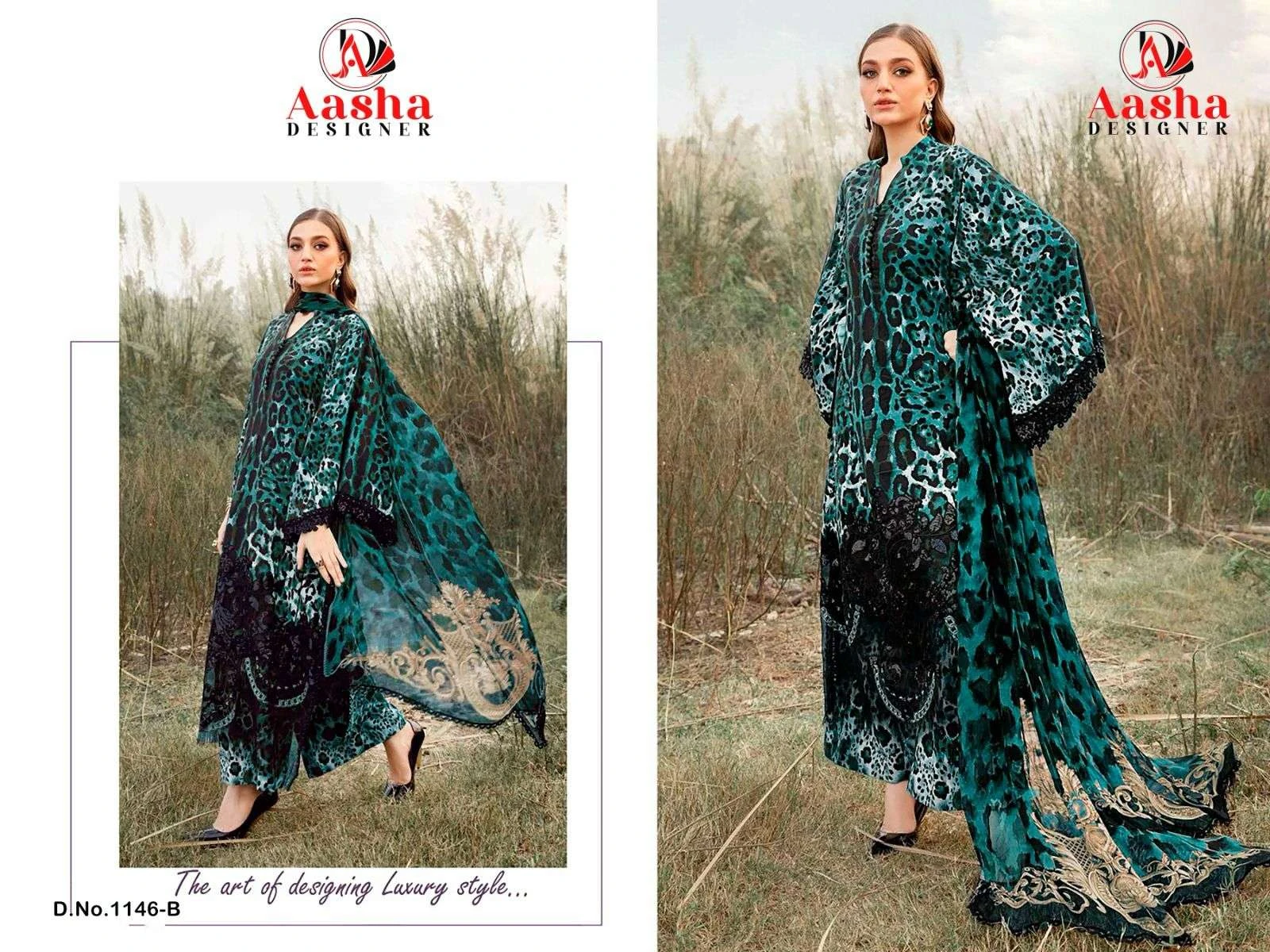 Aasha Designer Design No - 1146 Bc