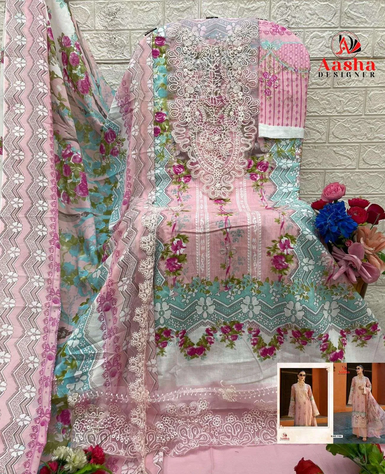 Aasha Designer Design No - 1163