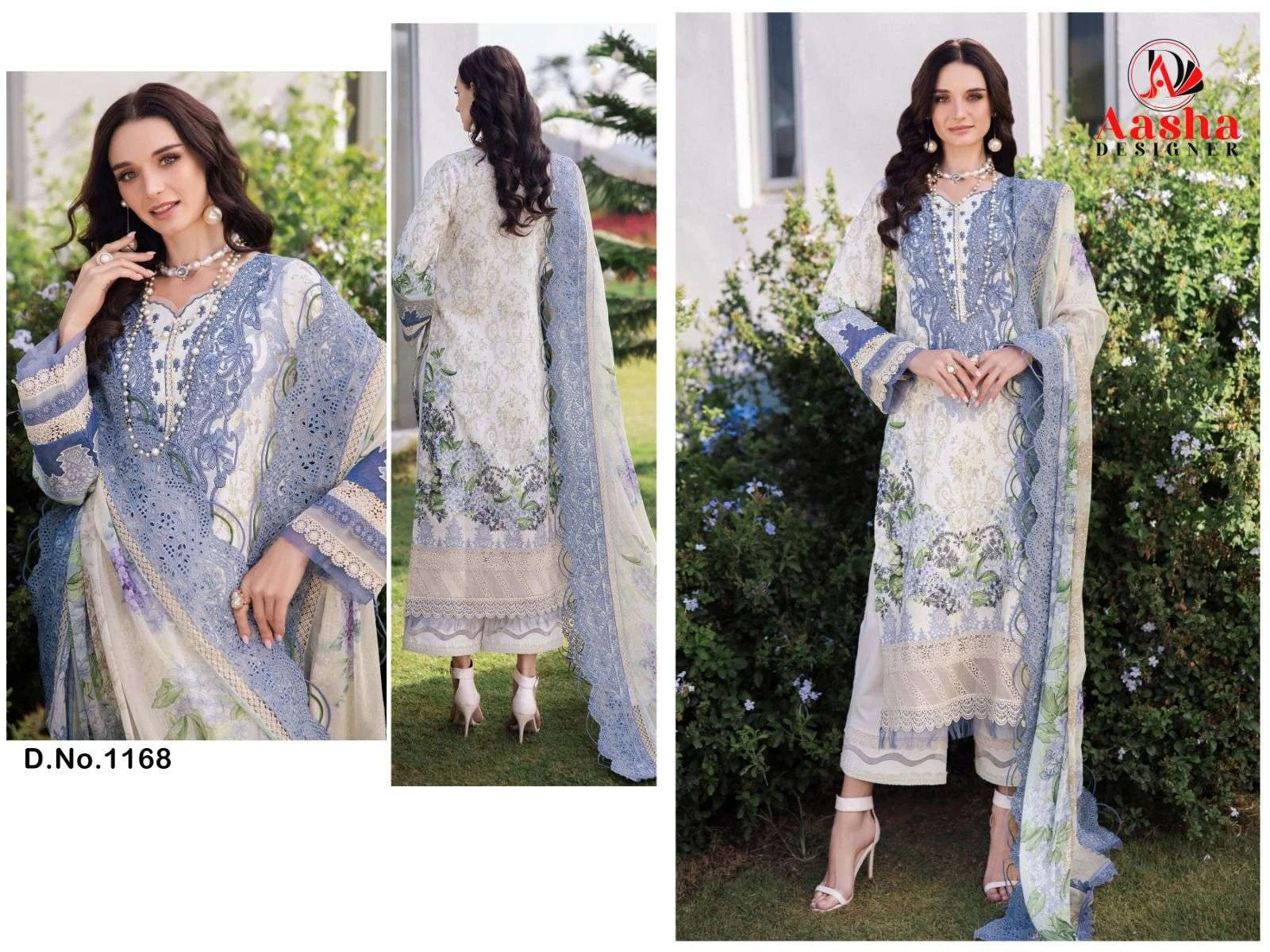 Aasha Designer Design No - 1168