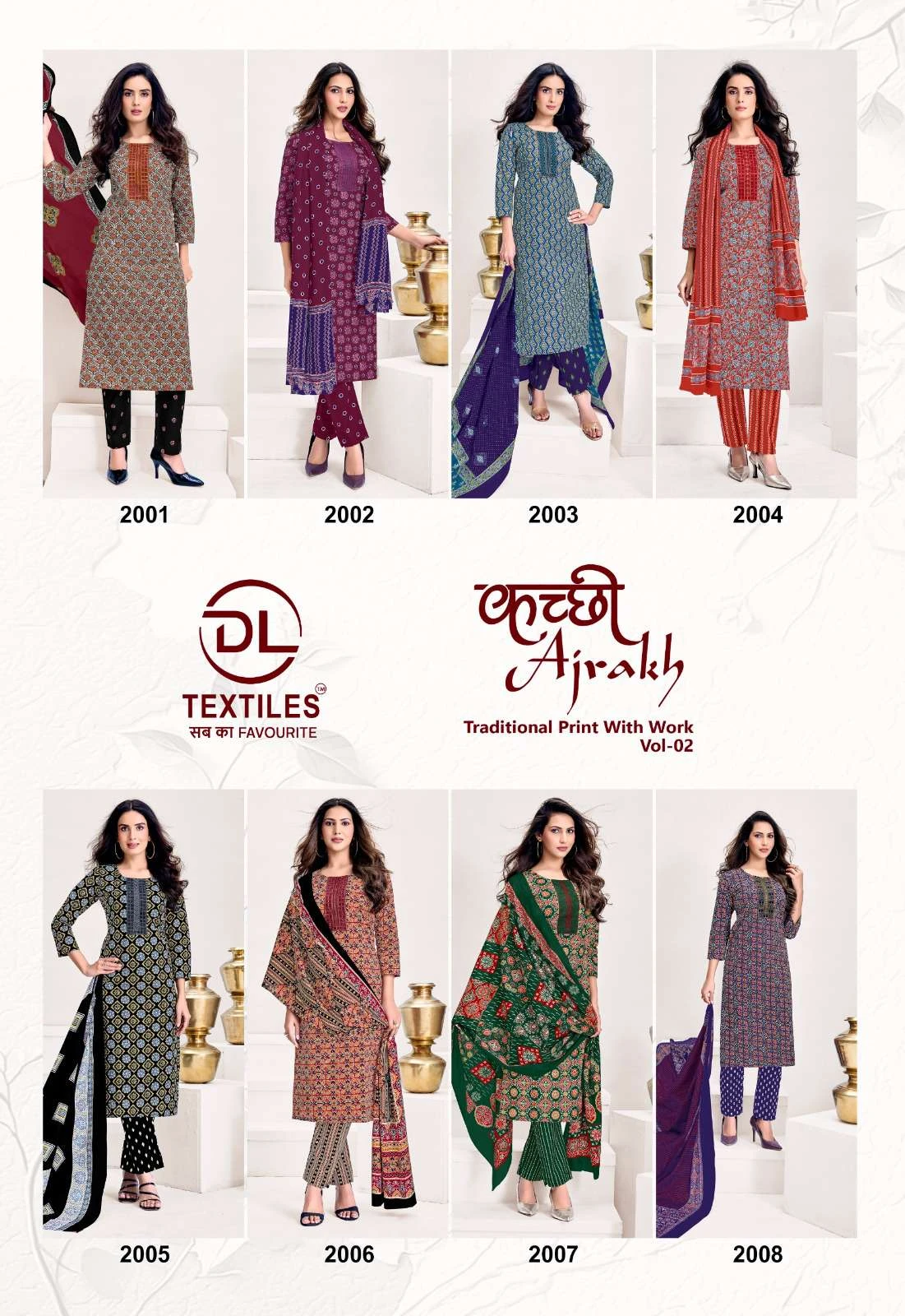 Ajrakh Vol 2 Ready Made Cotton Suit - Readymade Dress