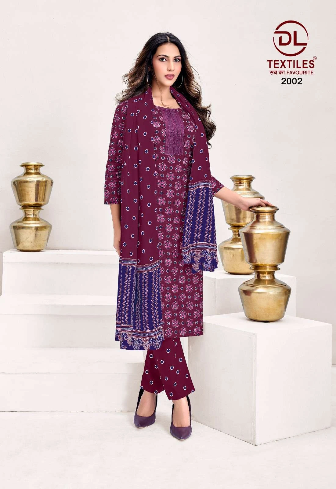 Ajrakh Vol 2 Ready Made Cotton Suit - Readymade Dress