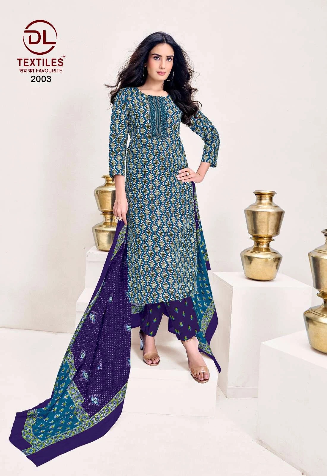 Ajrakh Vol 2 Ready Made Cotton Suit - Readymade Dress