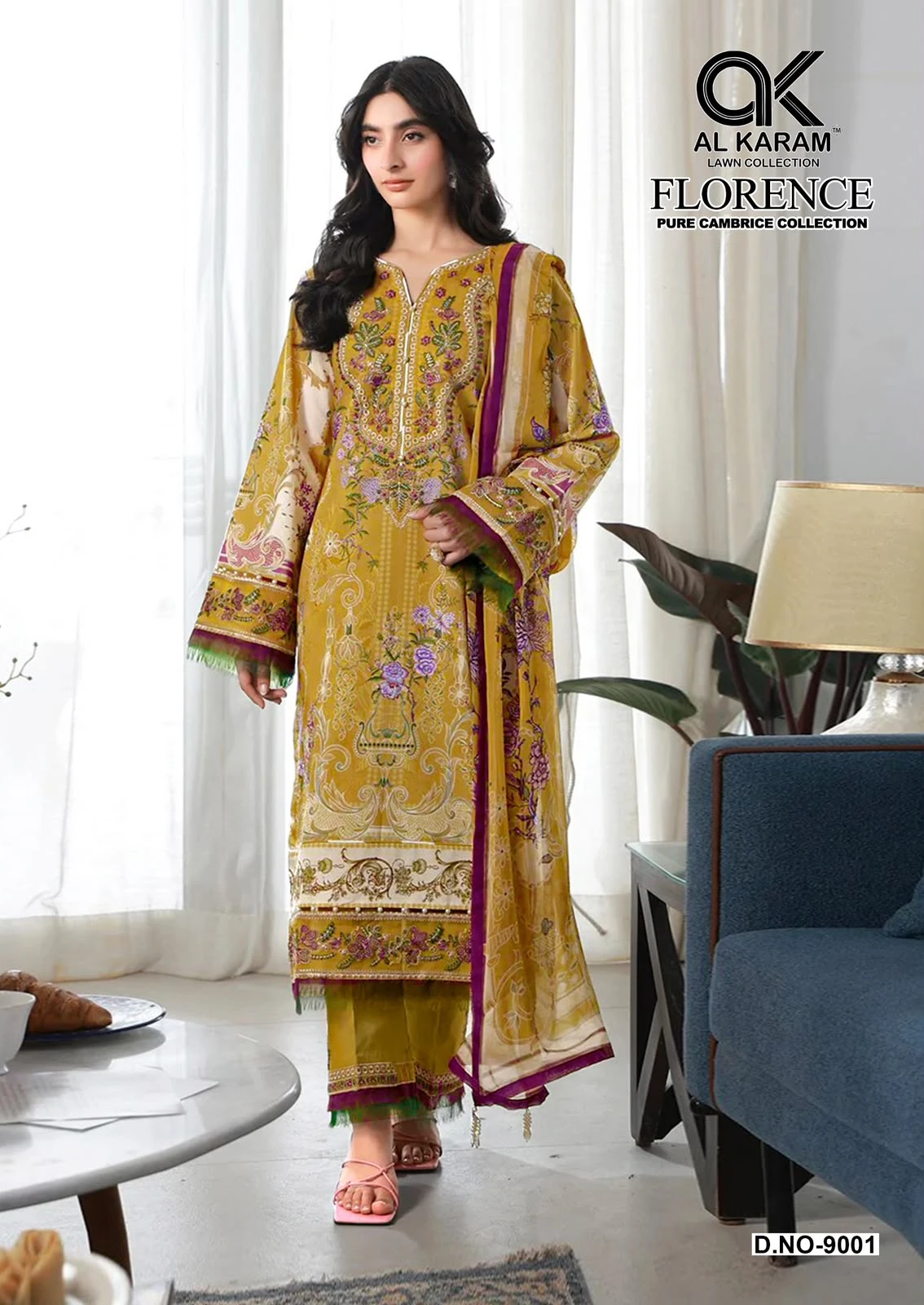 Al Karam Florence Vol 9 - Readymade Dress