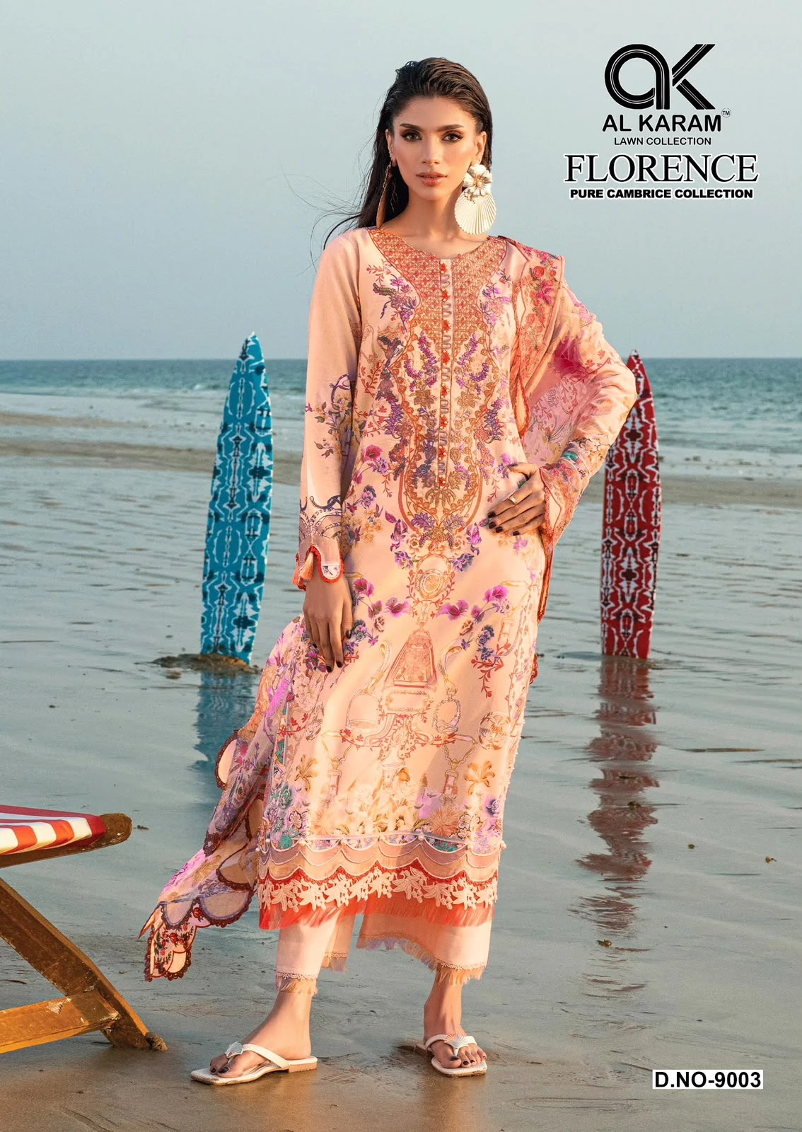 Al Karam Florence Vol 9 - Readymade Dress