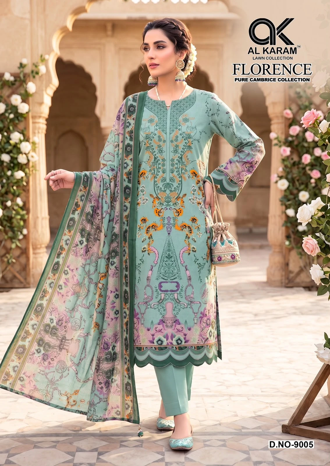 Al Karam Florence Vol 9 - Readymade Dress