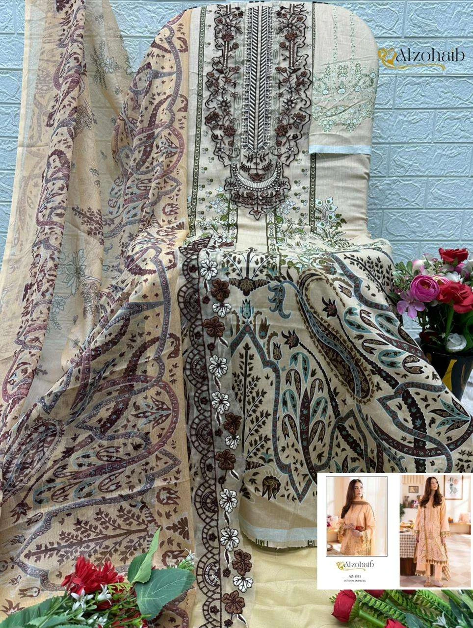 Al Zohaib Ayesha Vol 1 - Readymade Dress