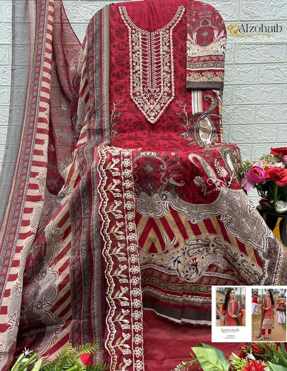Al Zohaib Ayesha Vol 1 - Readymade Dress