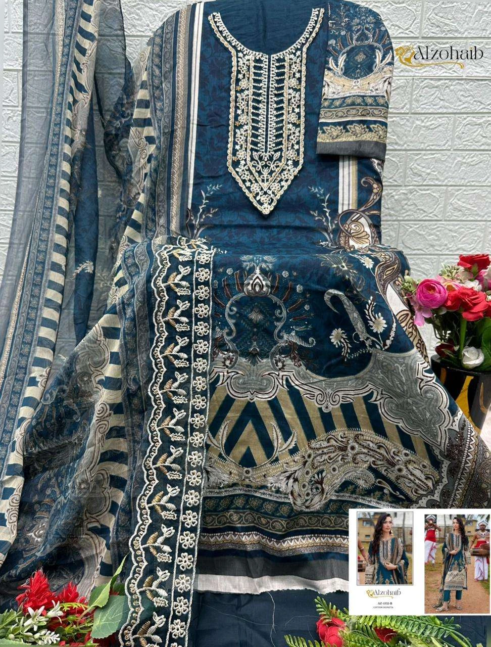 Al Zohaib Ayesha Vol 1 - Readymade Dress
