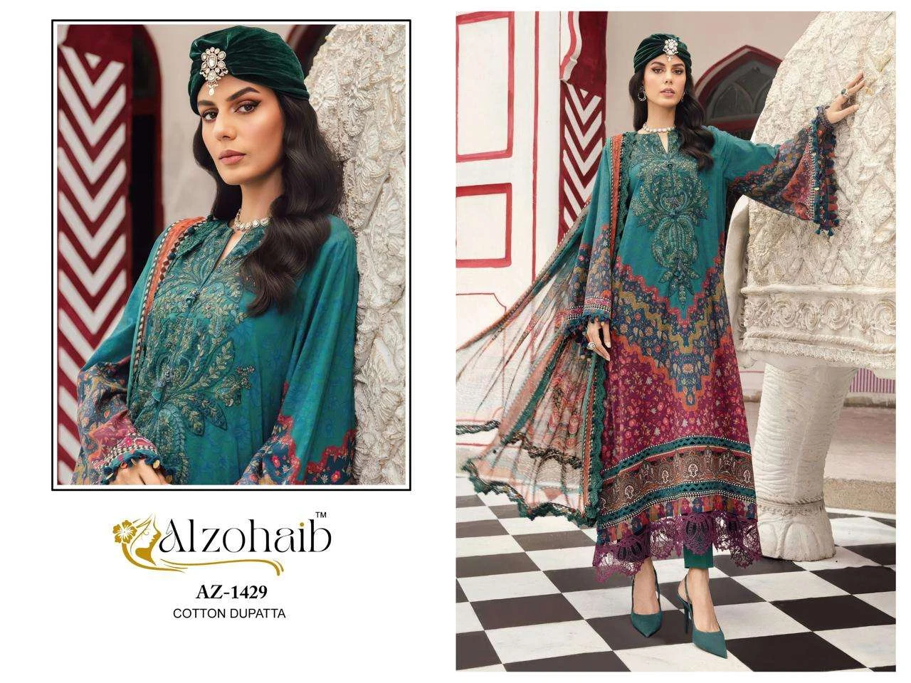 Al Zohaib Design No - 1428-1429