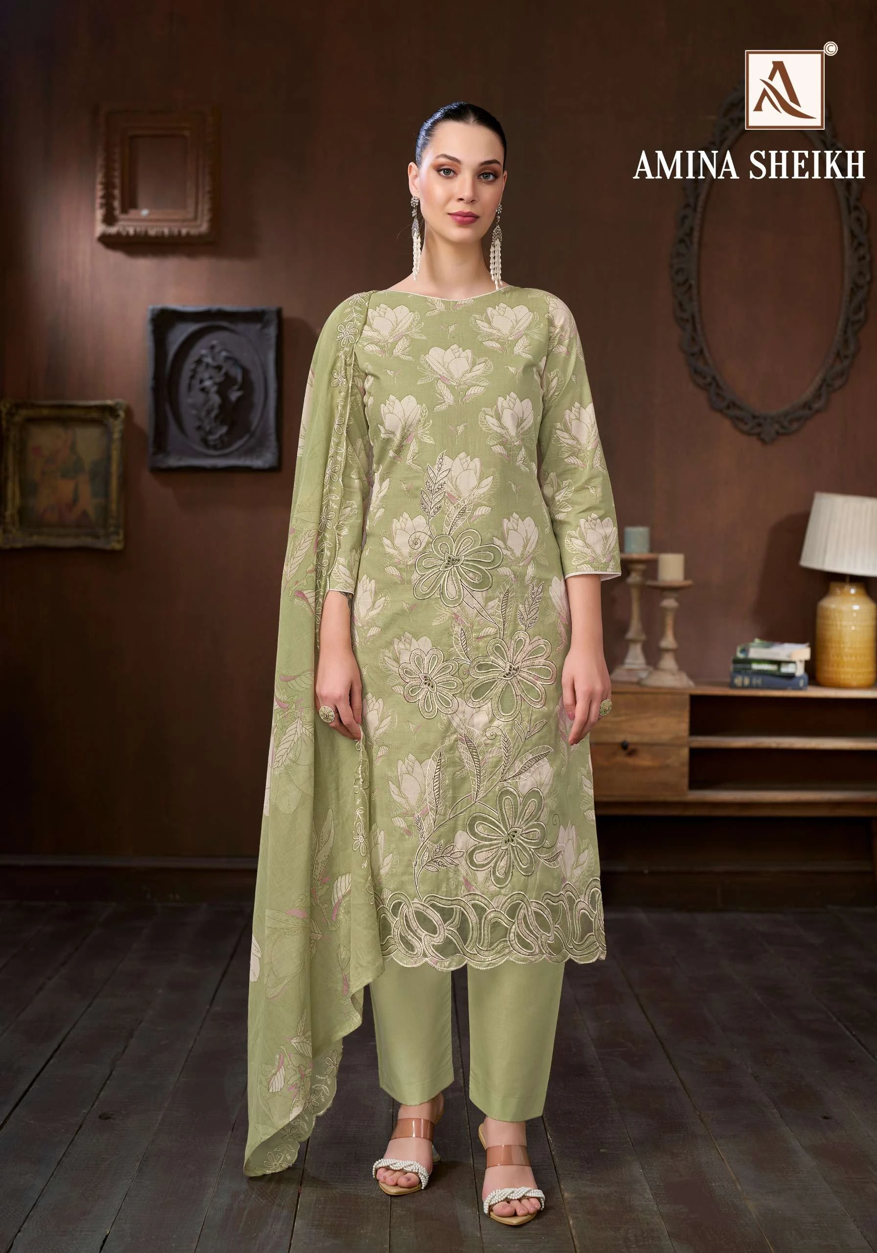 Alok Suits Amina Sheikh