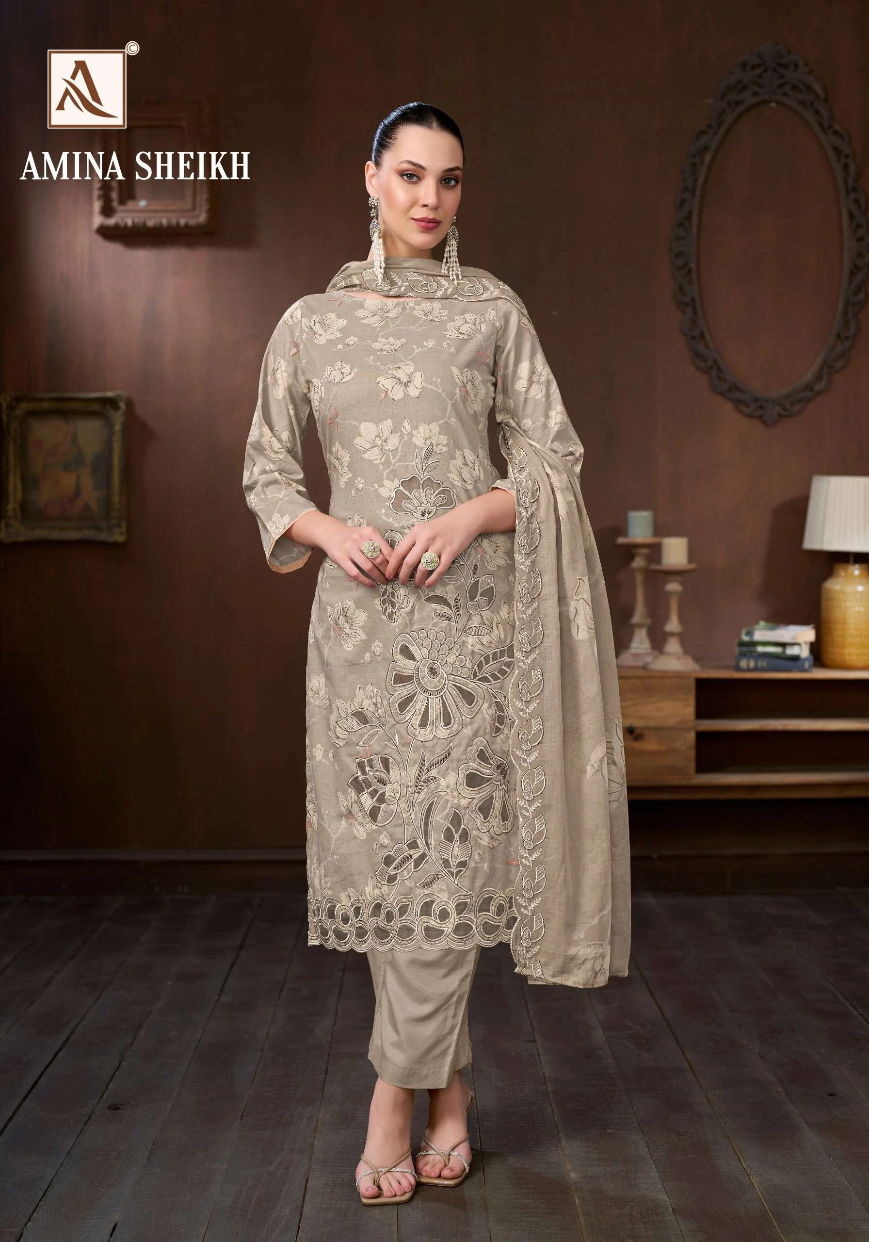 Alok Suits Amina Sheikh