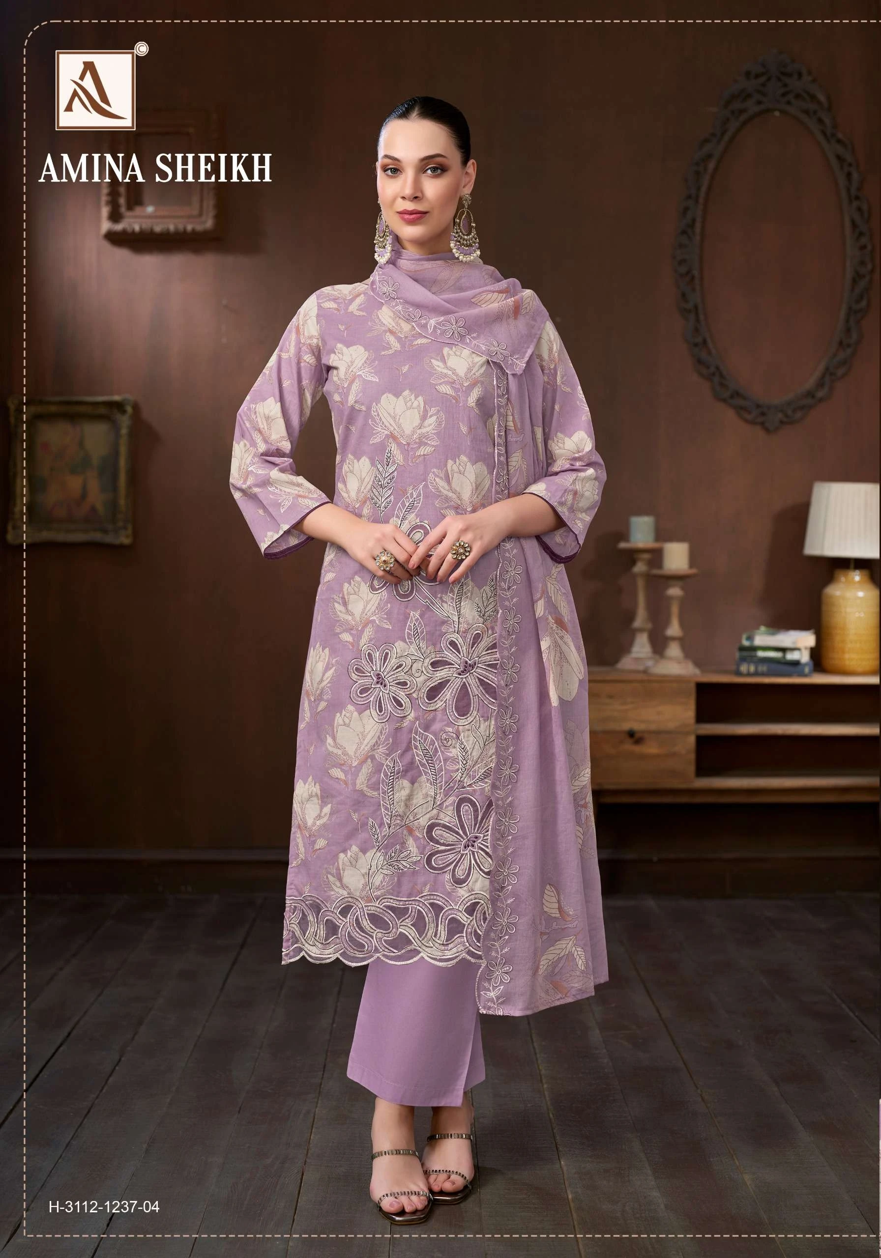 Alok Suits Amina Sheikh