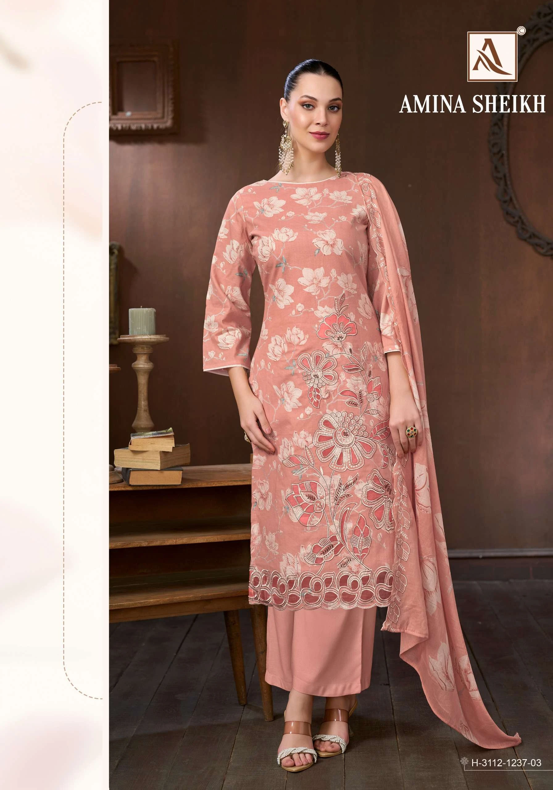 Alok Suits Amina Sheikh