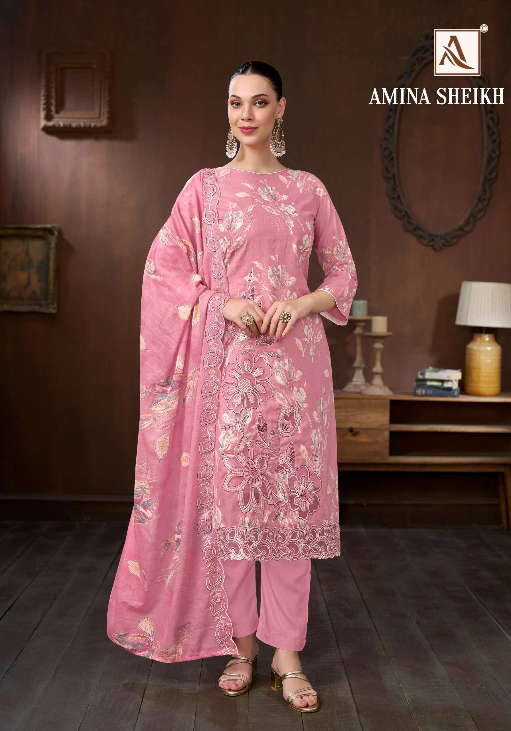 Alok Suits Amina Sheikh