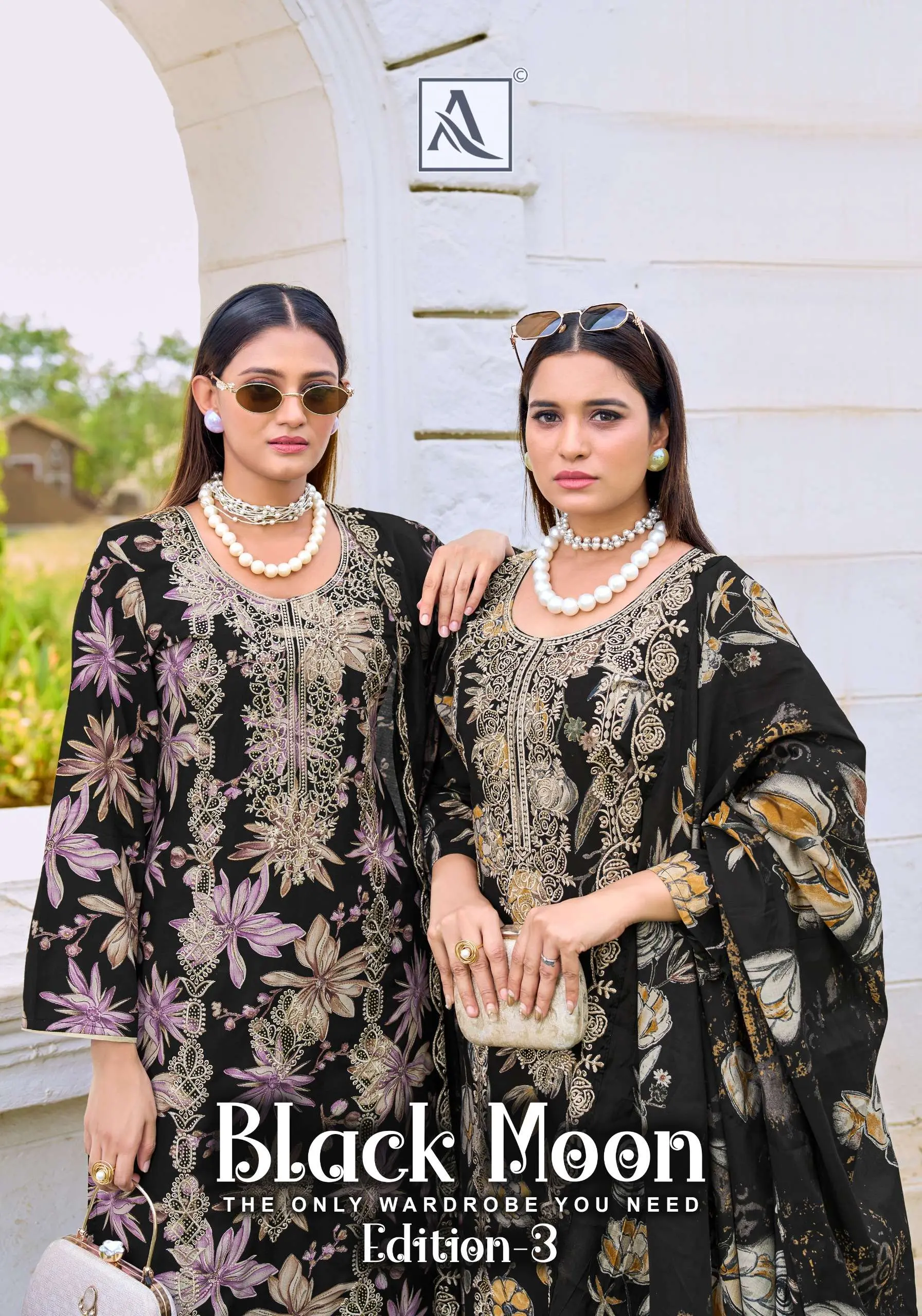 Alok Suits Black Moon Vol 3