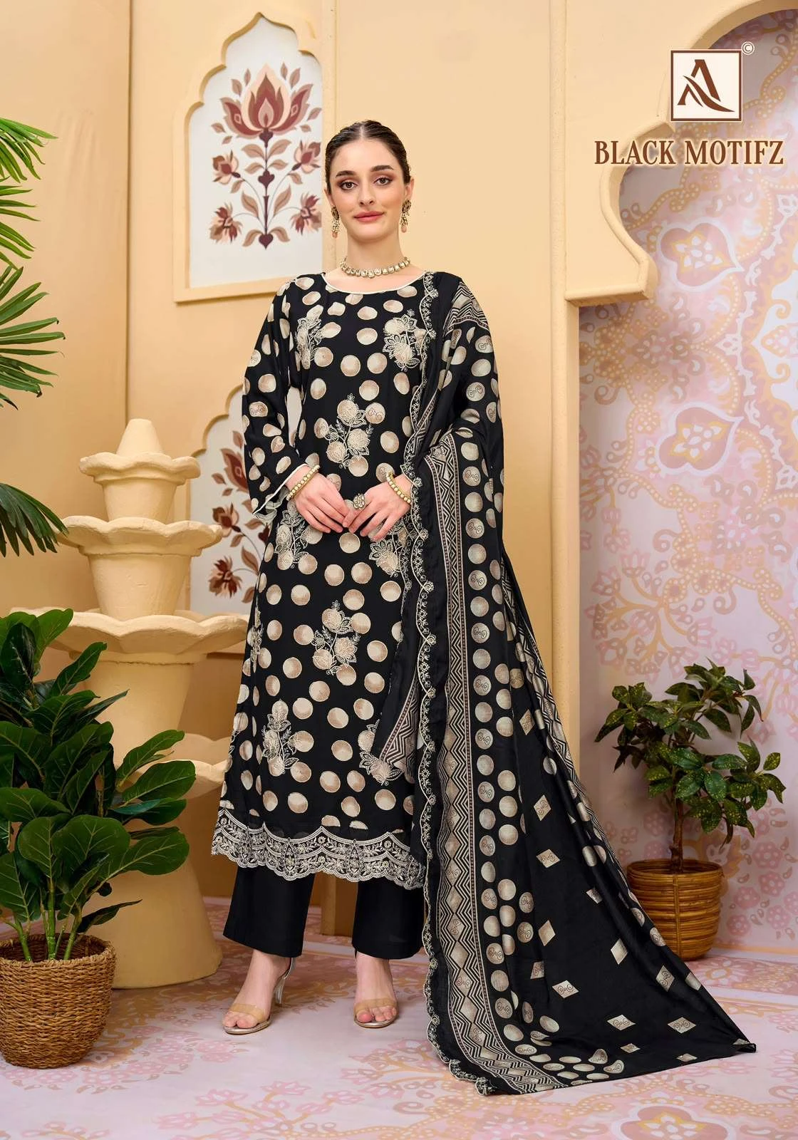 Alok Suits Black Motifz