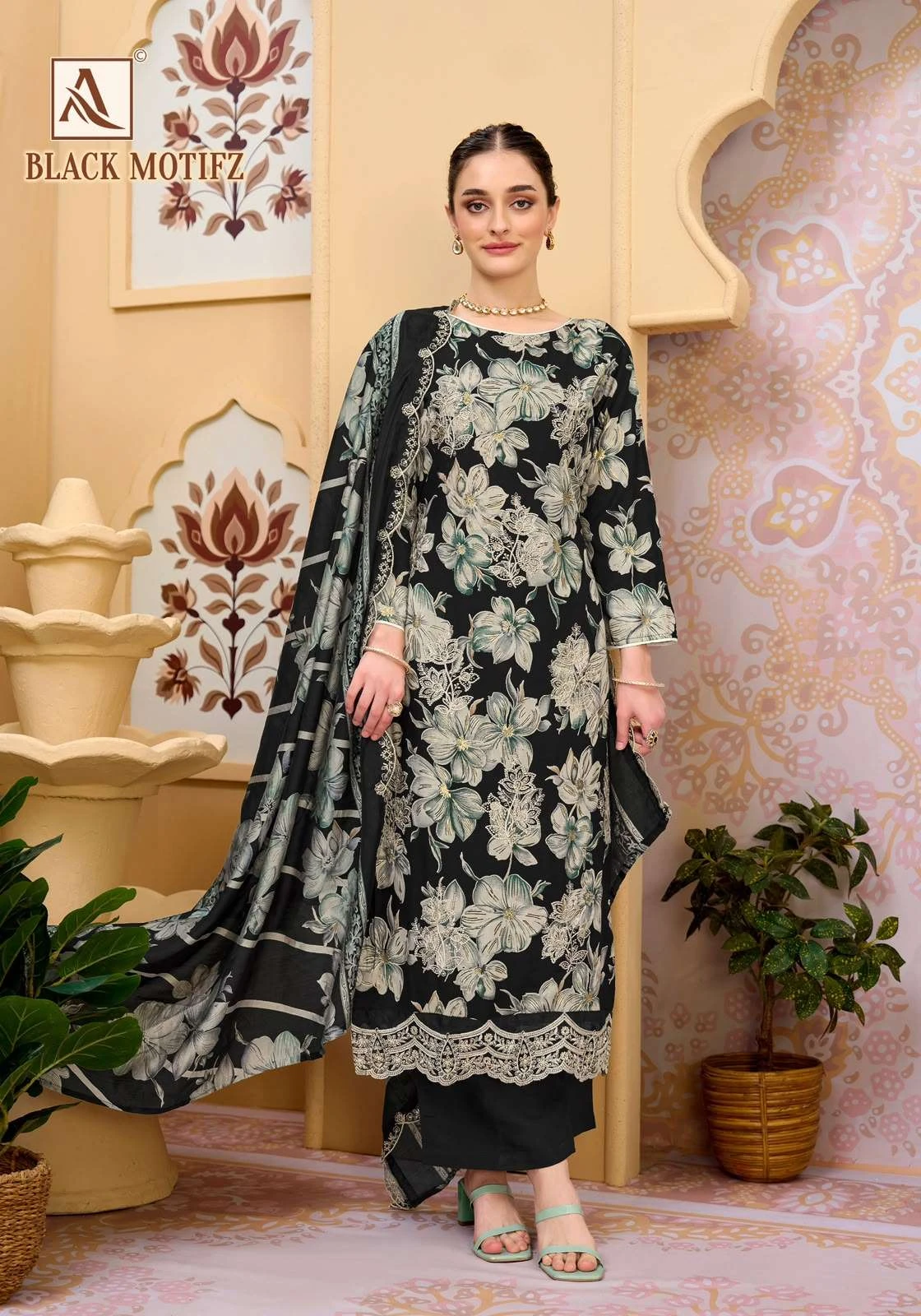 Alok Suits Black Motifz