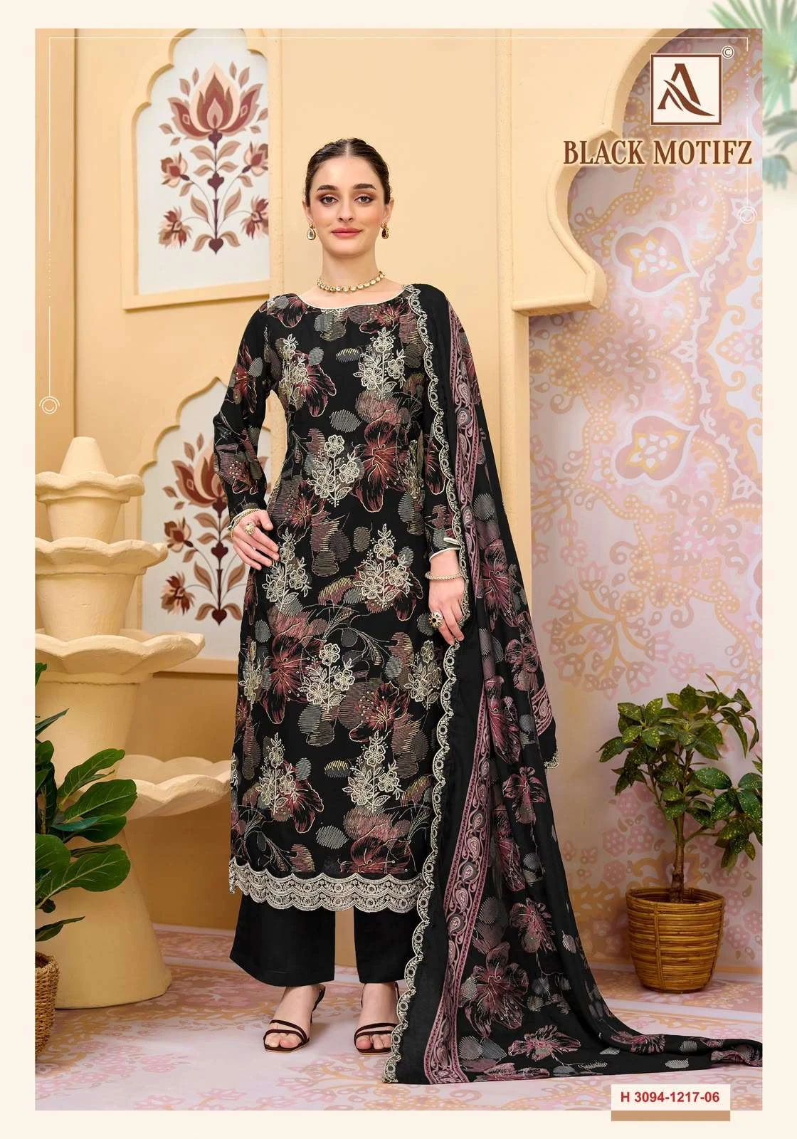 Alok Suits Black Motifz