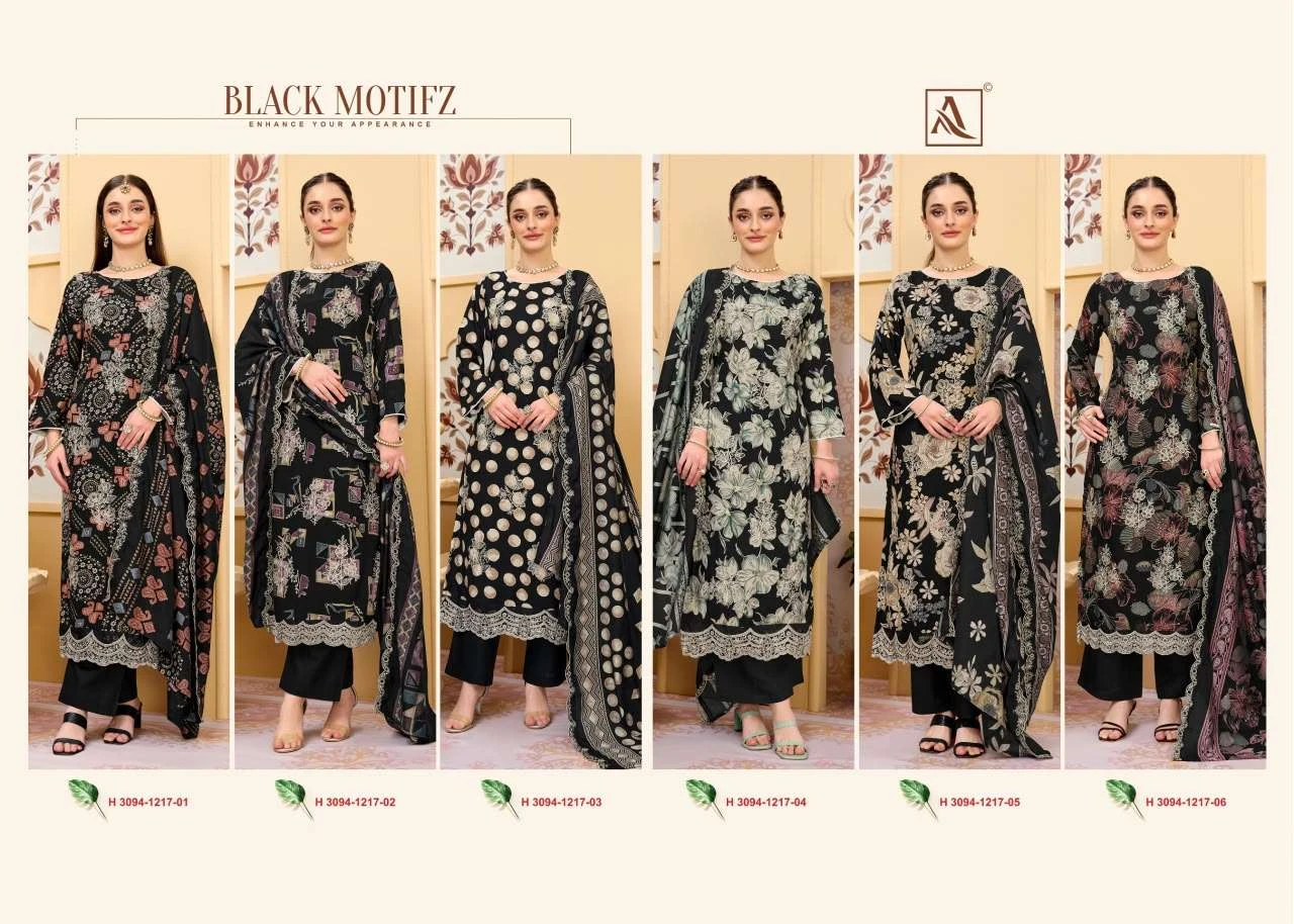 Alok Suits Black Motifz