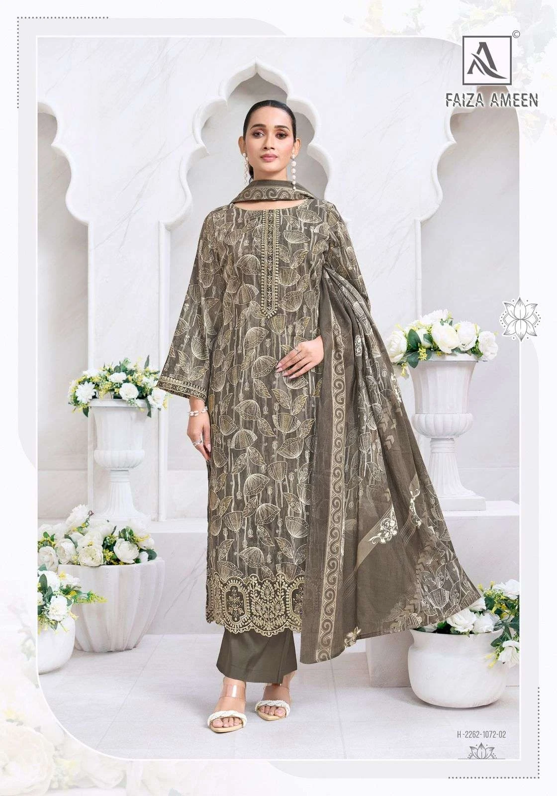 Alok Suits Faiza Ameen