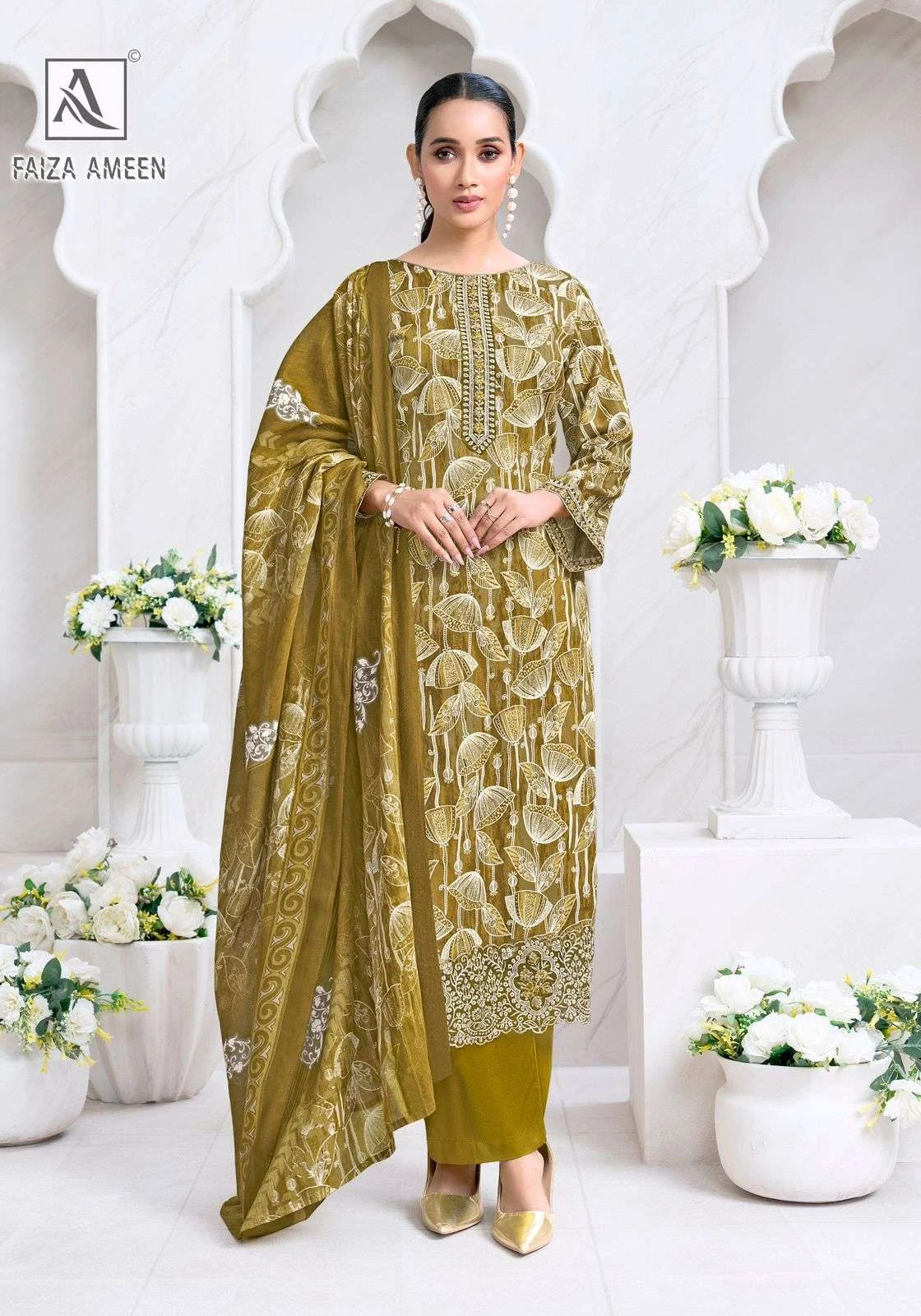 Alok Suits Faiza Ameen